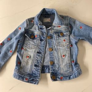 Barely used jacket by 4 y/o.  Perfect condition not a stitch out of place.